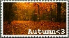 autumn stamp.