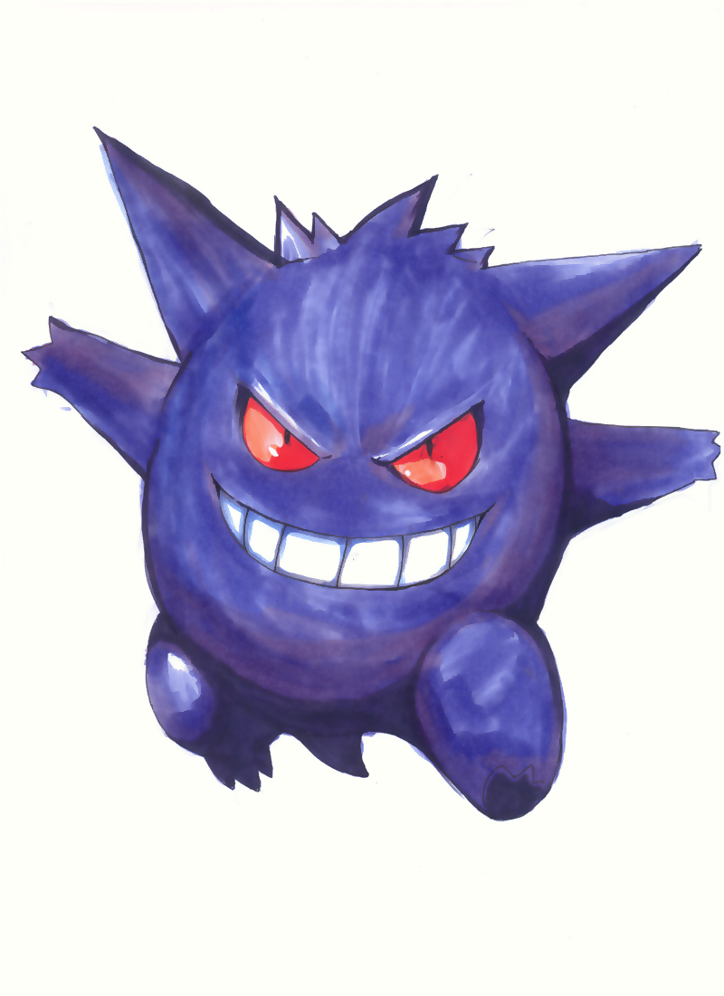 Pokemon Artwork: Gengar 2