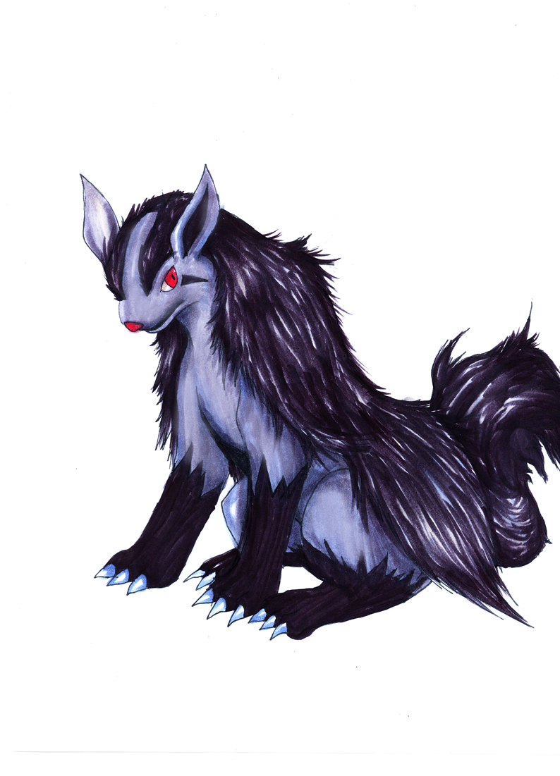 Pokemon Artwork: Mightyena