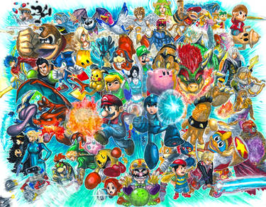 Super Smash Bros. for 3DS and Wii U!!