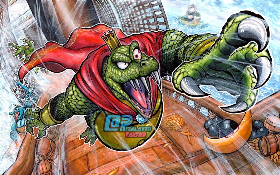 K. Rool Smash Series: King K Rool Comes Aboard by TakkunArt on DeviantArt