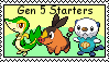 Gen 5 Starters Stamp