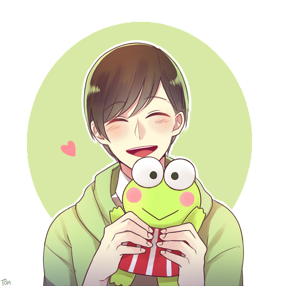 Choromatsu and Keroppi