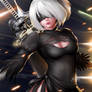 2B Nier Automata By EXVEIN