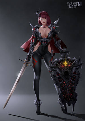 Emi Demon Knight by EXVein Emi Demon Knight by EXVein