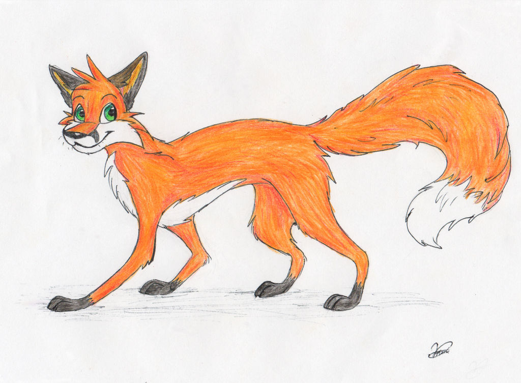 Fox Character Deviantart The fox (commission) by Victoria-Flame on DeviantArt