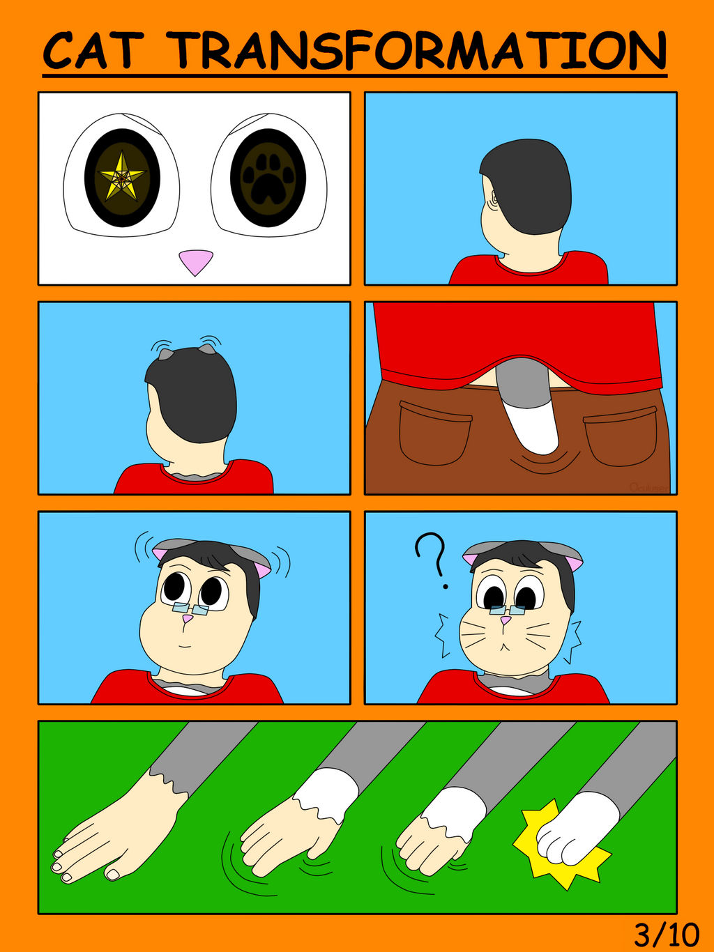 CAT TRANSFORMATION Page 3 By Oculuser On DeviantArt cat-transformation-page-3-by-oculuser-on-deviantart