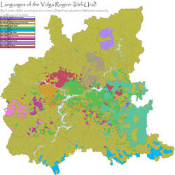 Ethno-Linguistic Map of Europe: Volga (Idel-Ural)