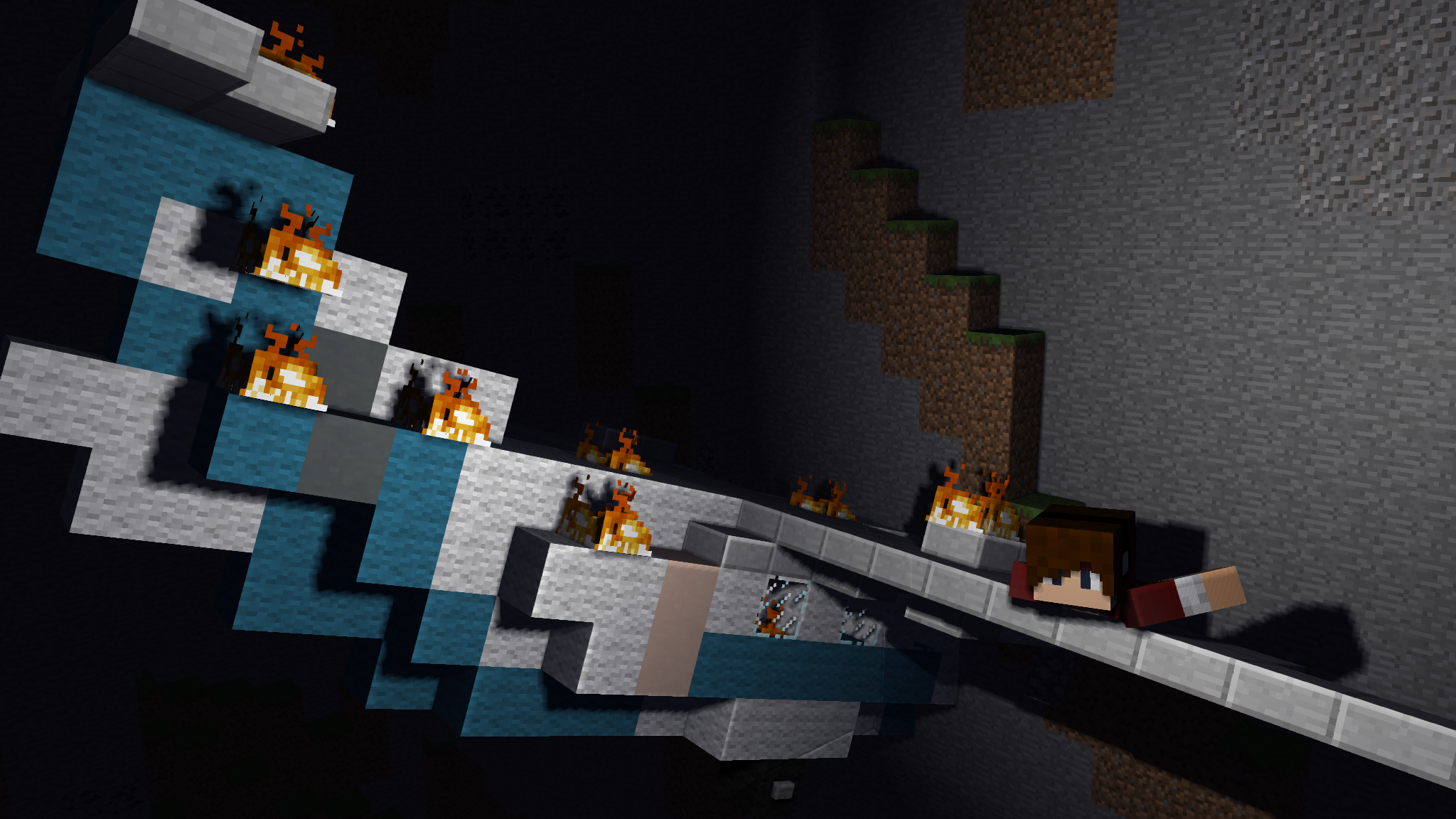 Minecraft Plane Crash By Mredpicworld On Deviantart