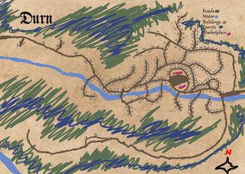 Map of Durn