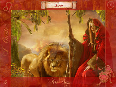 Leo Of The Zodiac