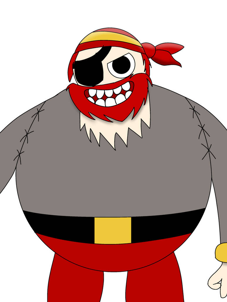 Captain Red Raccoons Captain Redbeard in Brineybeard's clothes, by Rodrigocastilloriver on ...