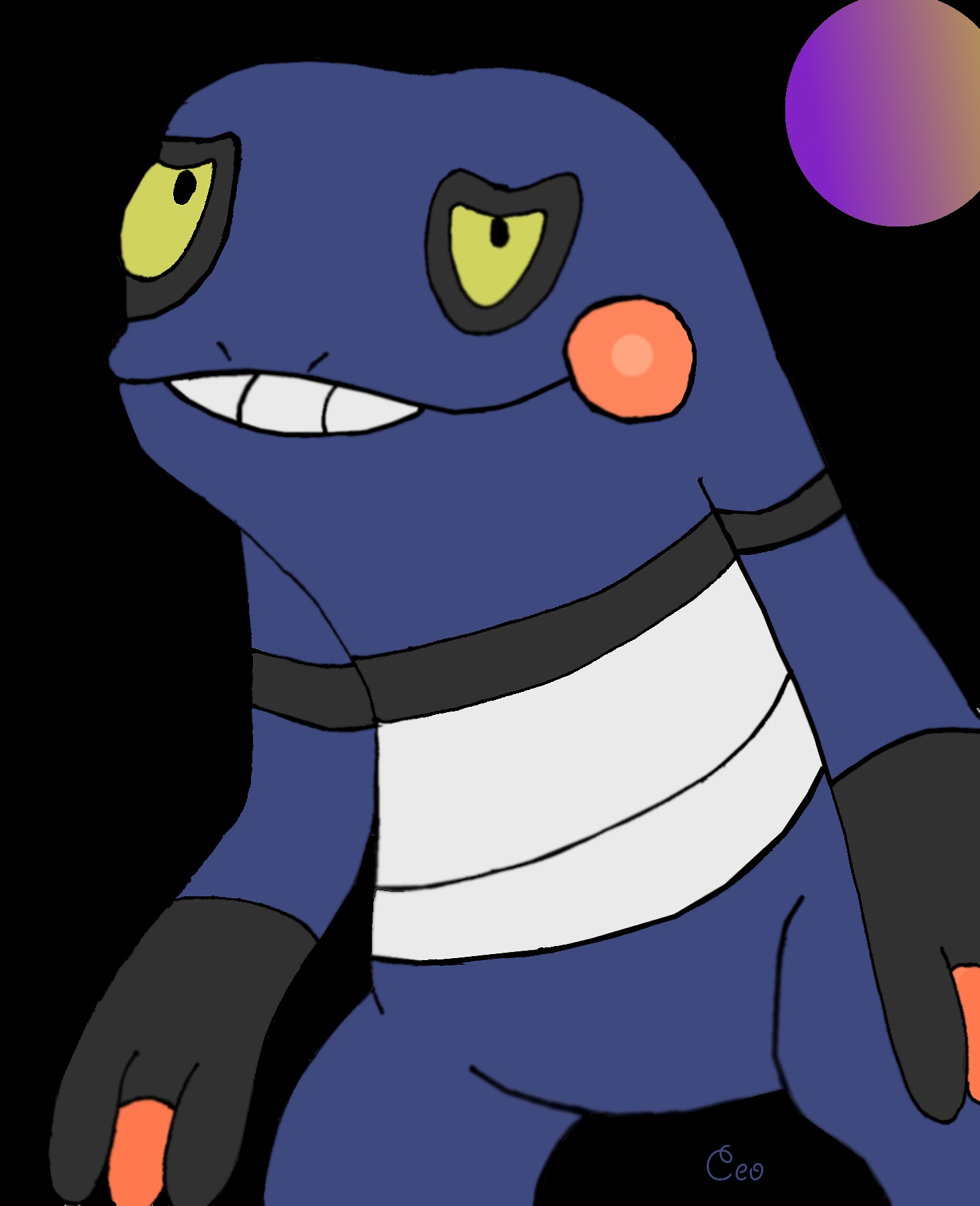 Croagunk Rumble Pokemon-Croagunk by Cecepaw on DeviantArt