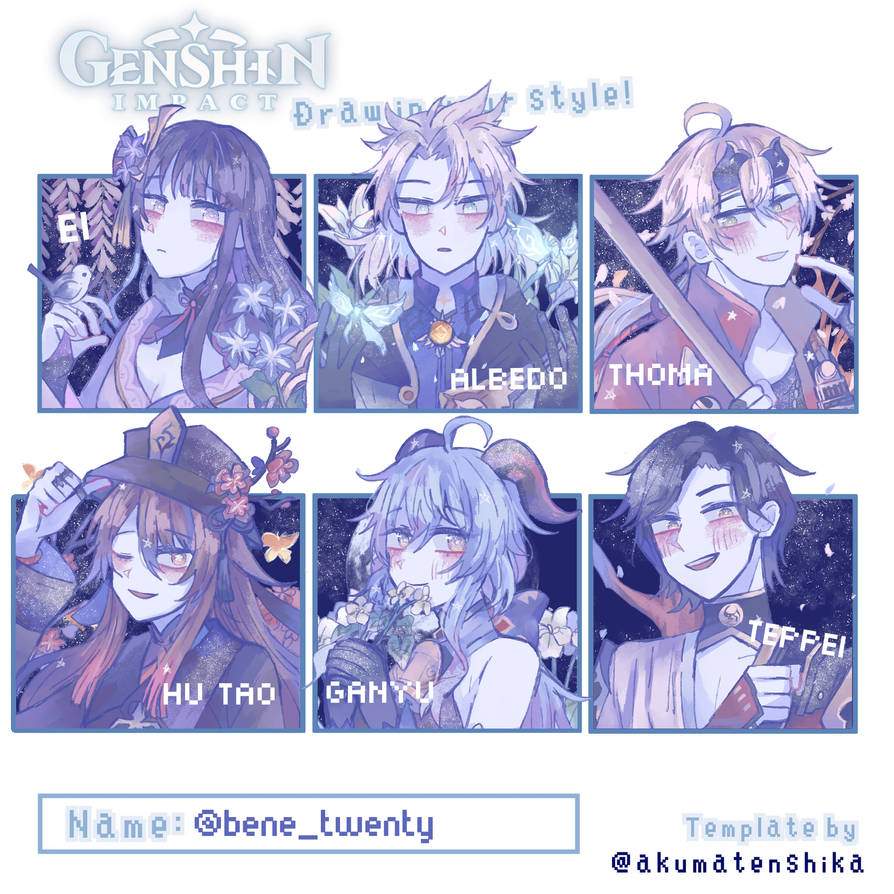 Fa Genshin Impact Draw In Your Style By Benetwenty On Deviantart Fa Genshin Impact Draw In Your Style By Benetwenty On Deviantart