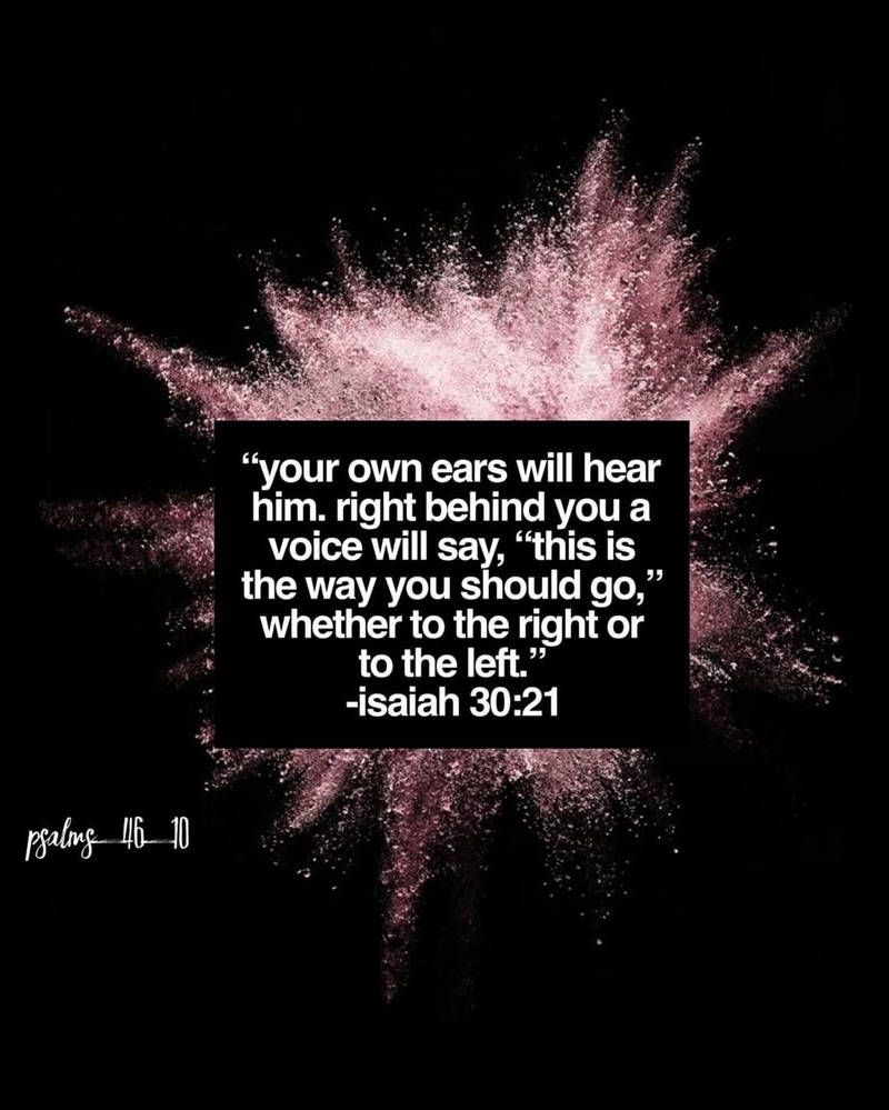 Isaiah 30:21 by prayer-of-praise on DeviantArt