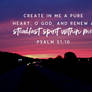 Psalm 51:10