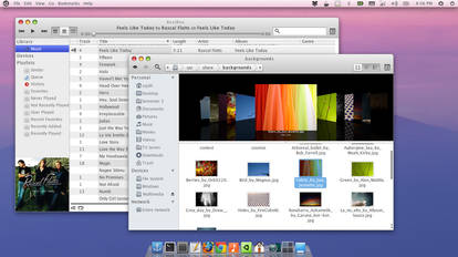 Ubuntu with OS X Lion theme