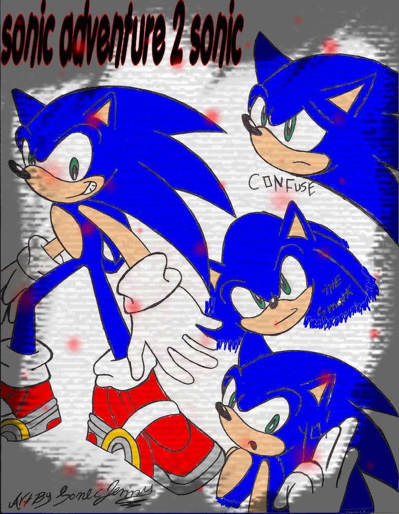 Sonic Adventure 2 Sonic By Sonicjenny On Deviantart Sonic Adventure 2 Sonic By Sonicjenny On Deviantart