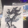 IDW shadow the hedgehog sketch