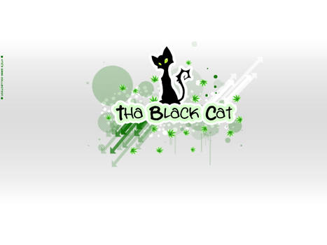 Tha Black Cat Vector