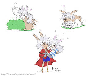 Yugioh Gemshipping Bunnies