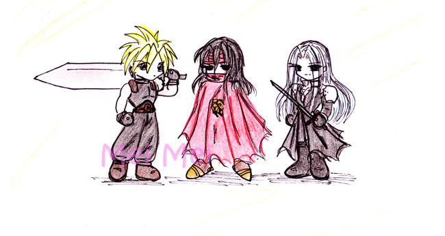 Final Fantasy VII Chibis