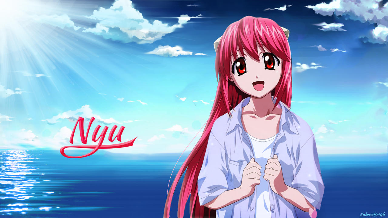 Nyu, Elfen Lied Ending song Screenshot Anime ED : www.youtu…