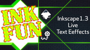 easy Inkscape 1.3 live editable text effects #5