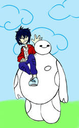 Hiro and BayMax