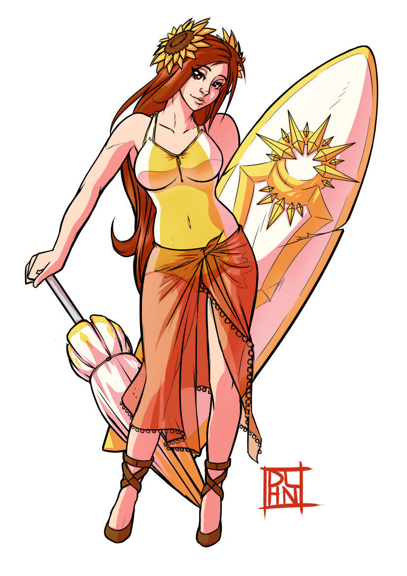 LoL - Alternate Sunbathing Leona