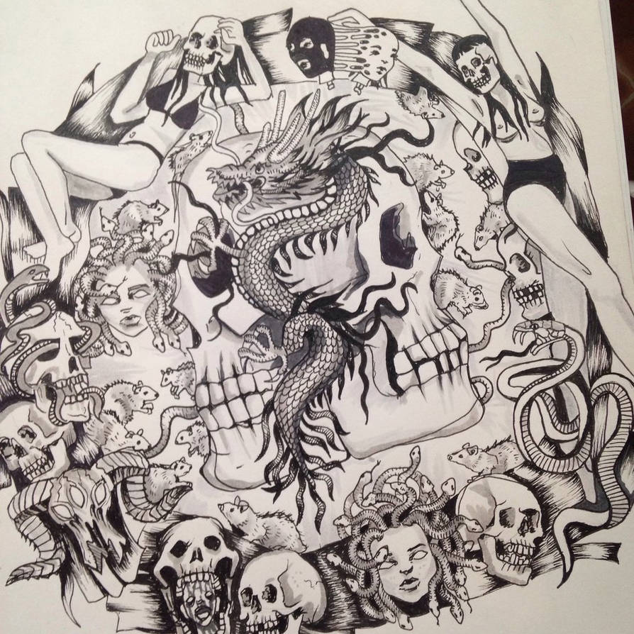 Death mandala by saltyourwound on DeviantArt