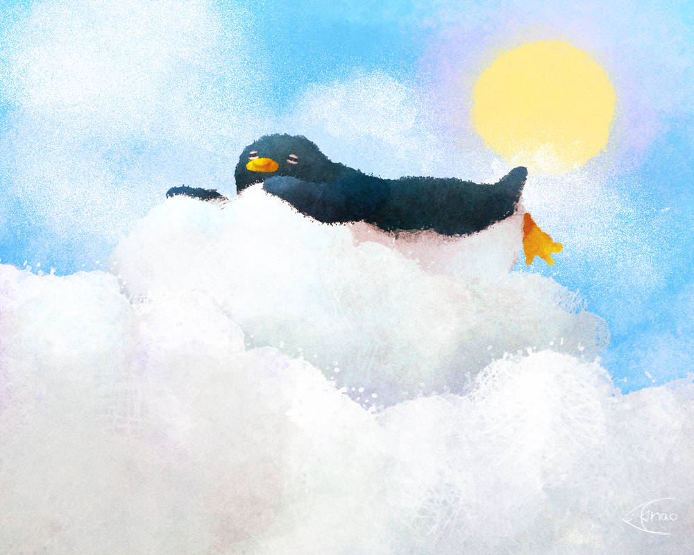 Fluffy cloud bed by nao2094 on DeviantArt
