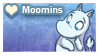 Moomins Love Stamp by vaporotem