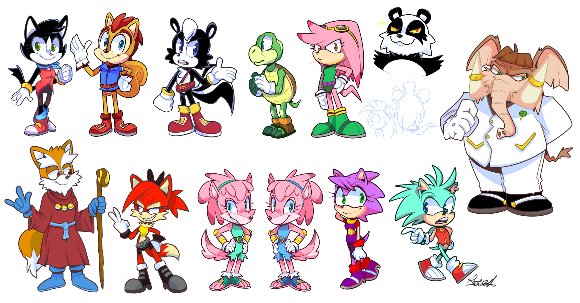 Sonic Redesigns