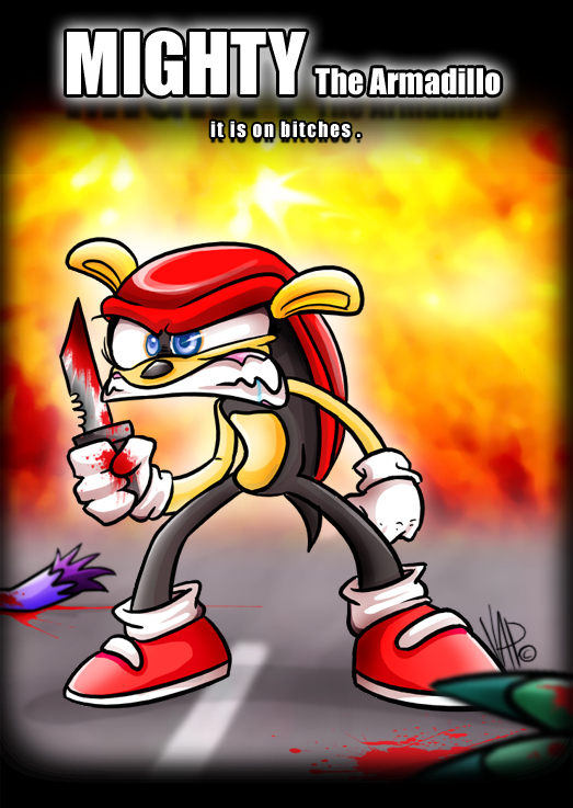 Mighty the Armadillo by Yosho-DA on DeviantArt