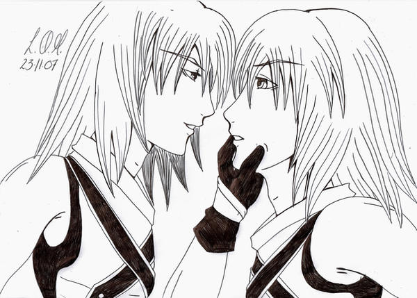 Riku X Replica Manga Style by 191026 on DeviantArt