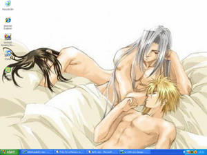 Cloud Seph and Vincent Desktop