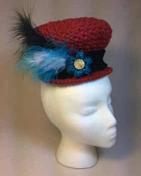 Crocheted Steampunk Hat