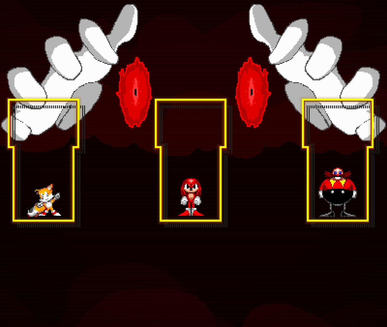 Execun sonic.exe character screen remake by ShiraiRyuDog on DeviantArt