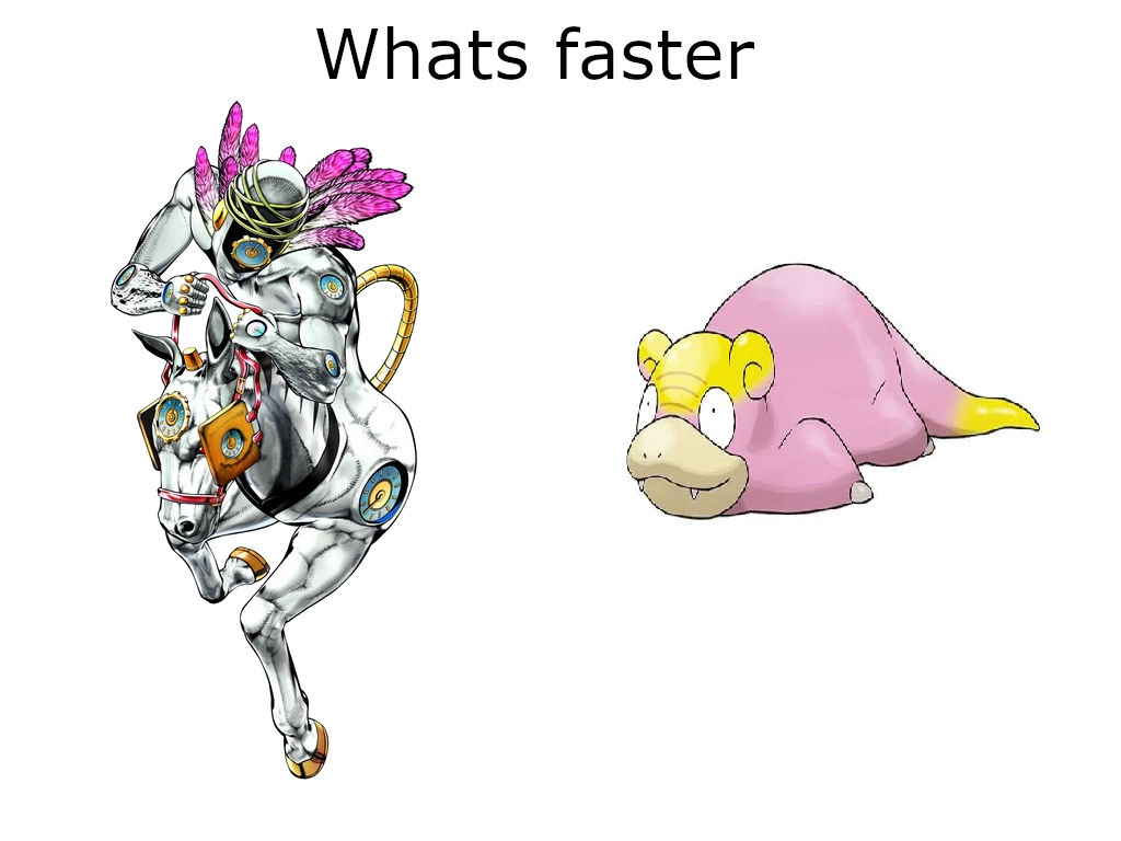 Whats faster ( meme ) by KallyxMansion55 on DeviantArt