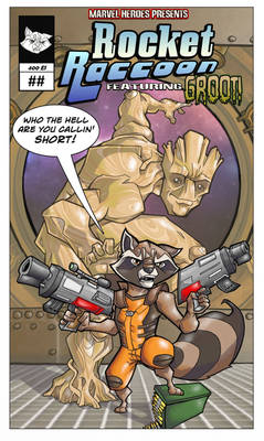 Rocket Raccoon full-color comic cover