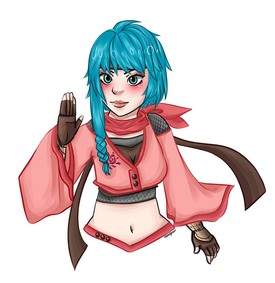 COMM::Mizuki by rebbybear COMM::Mizuki by rebbybear