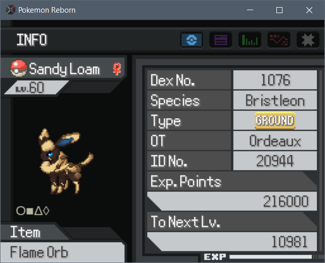 Sand Eeveelution Sprite