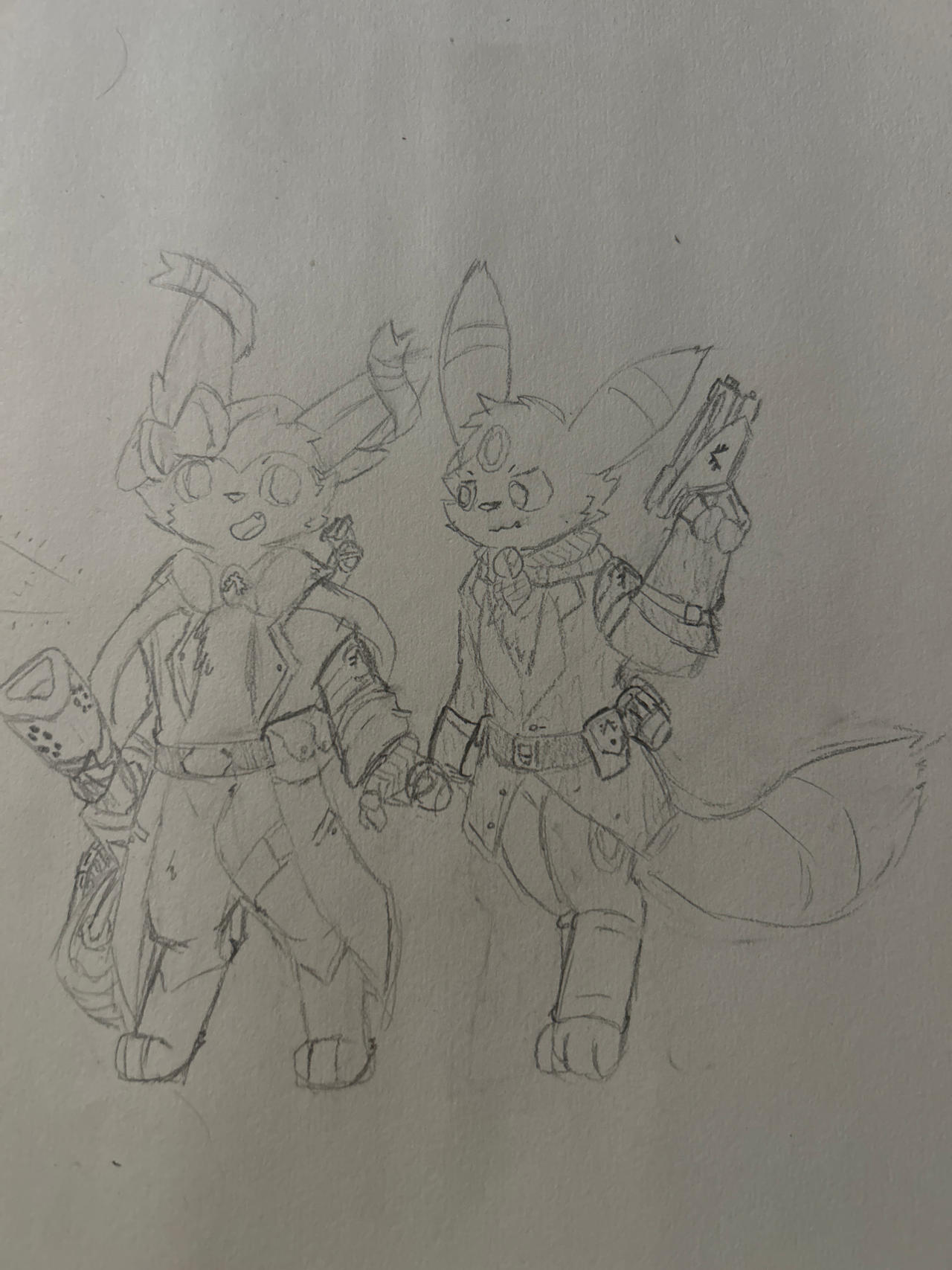 Sirius and Orion (Sketch)