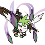 Shayle used Magical Leaf!