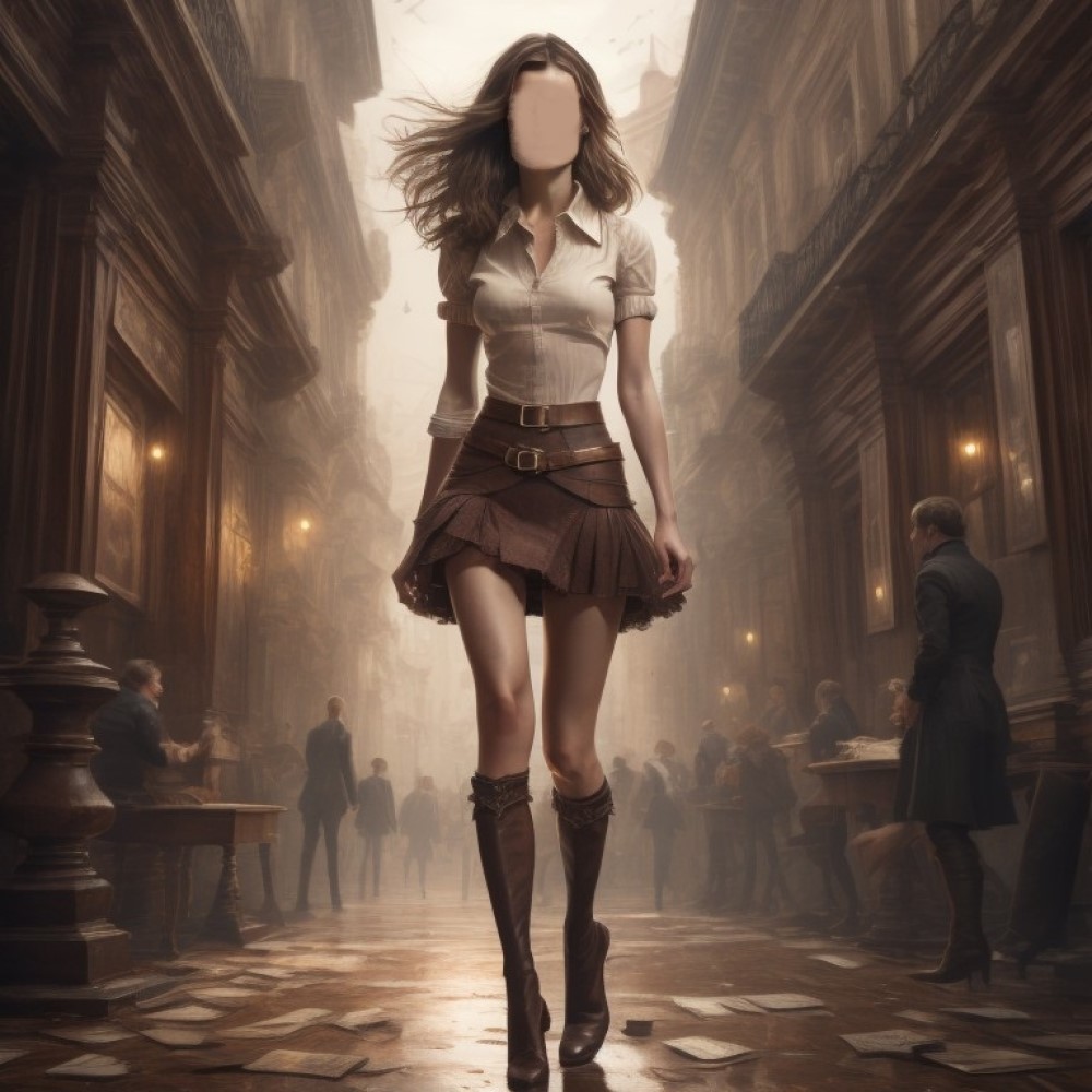 Faceless Beauty by YinzerSteel on DeviantArt