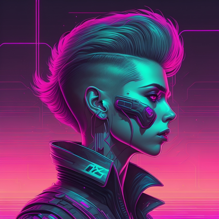 Cyberpunk Girl Wallpaper by Zamonelli on DeviantArt