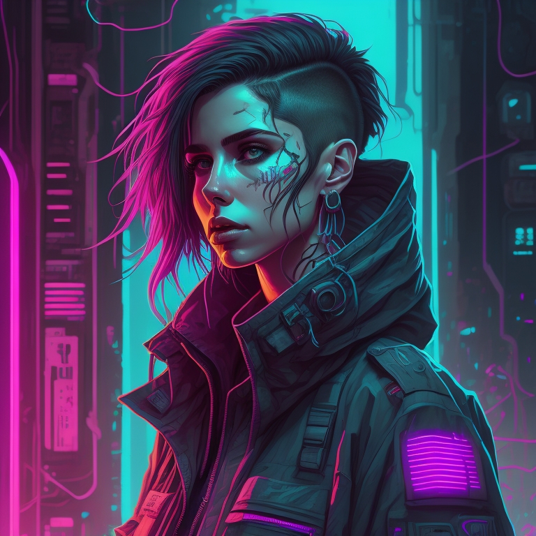 Cyberpunk Anime Character 02 by SoftWMaster on DeviantArt