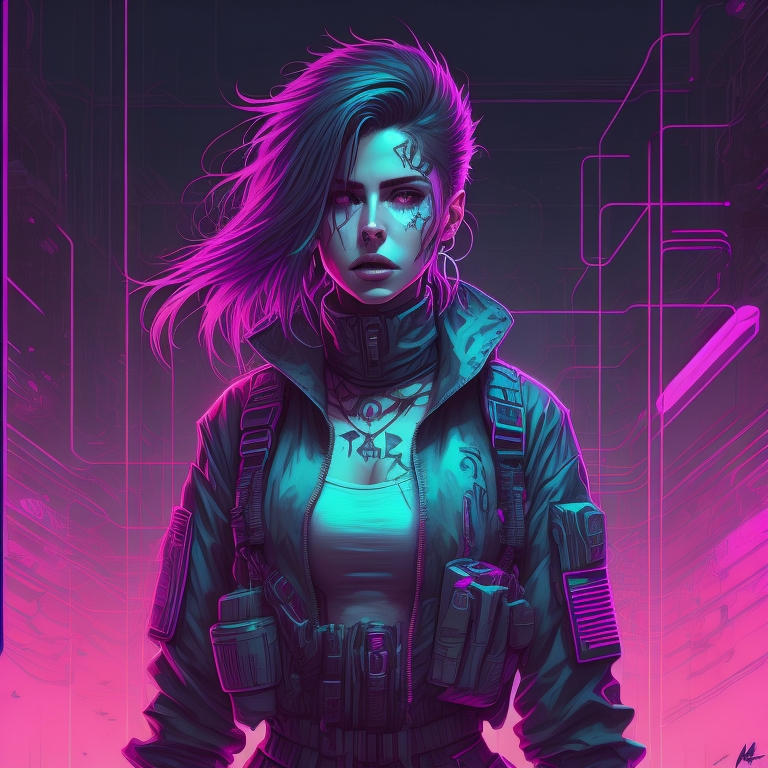 Cyberpunk Anime Character 02 by SoftWMaster on DeviantArt