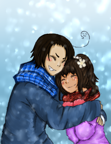 [sketch colour] Winter Hugs!